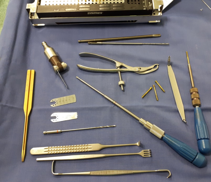 инструменты для операции при халюс вальгус